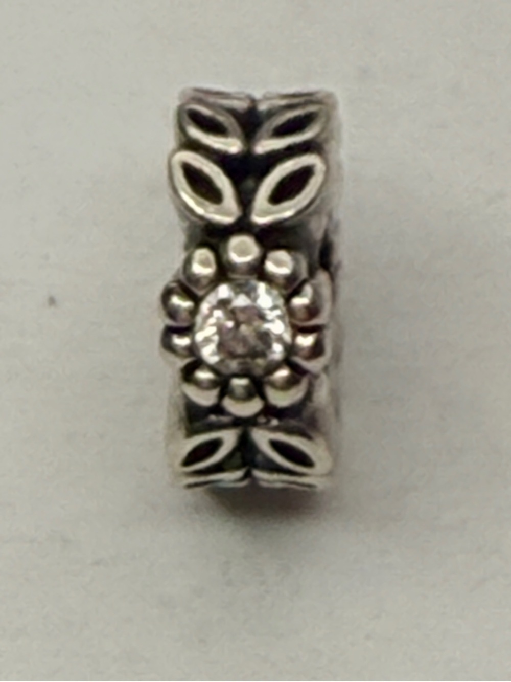 Retired Pandora Twice As Nice Clear CZ Spacer
SKU 791224CZ